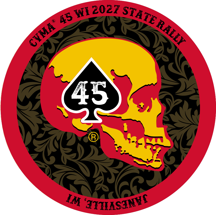 2027 State Rally poker chip, back