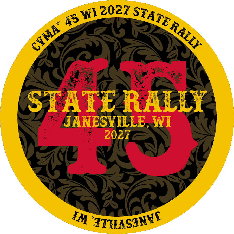 2027 State Rally poker chip, front