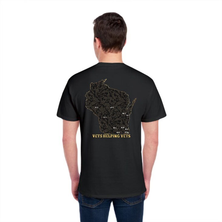 2027 State Rally men's t-shirt, back